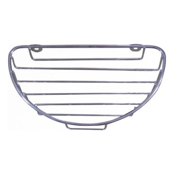 Wall-mounted Shower Shelf 12,7x23 cm Polished Chrome