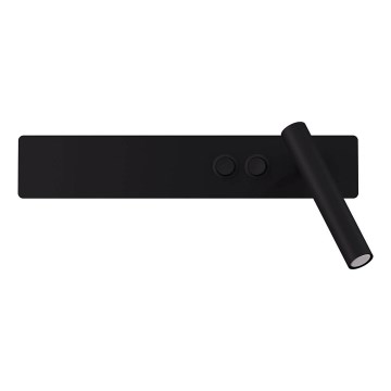 Wall-mounted spotlight HOTEL MOOD 1xG9/12W/230V + 1xG9/3W black