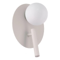 Wall-mounted spotlight HOTEL MOOD 1xG9/12W/230V + 1xG9/3W gray