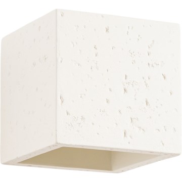 Wall-mounted spotlight QUAD 1xG9/8W/230V concrete/cream