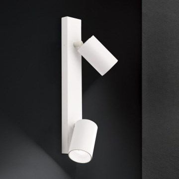 Wall-mounted spotlight SEAN 2xGU10/13W/230V white