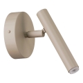 Wall-mounted spotlight STALACTITE 1xG9/3W/230V beige