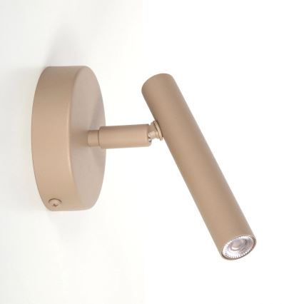 Wall-mounted spotlight STALACTITE 1xG9/3W/230V beige