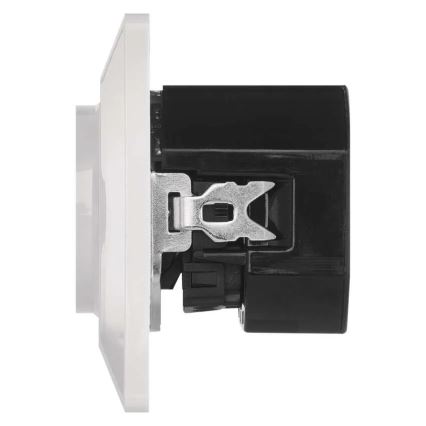Wall outlet with USB-A and USB-C ports