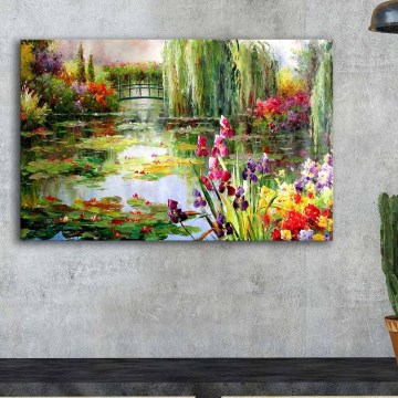 Wall painting on canvas 45x70 cm nature