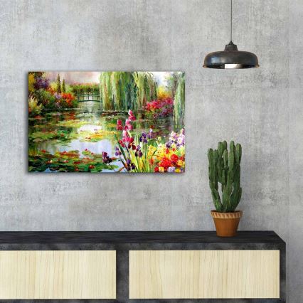 Wall painting on canvas 45x70 cm nature