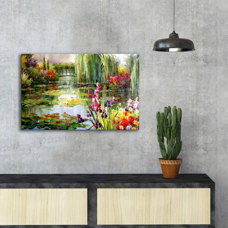 Wall painting on canvas 45x70 cm nature