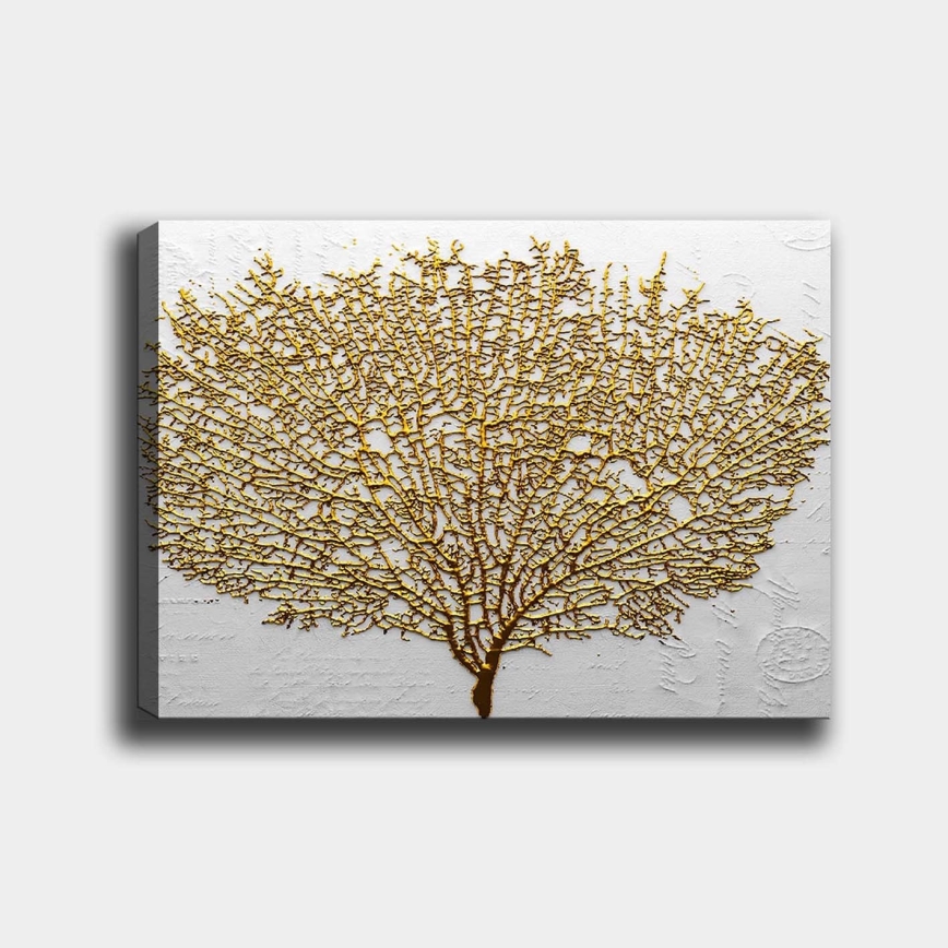 Wall painting on canvas 70x100 cm tree