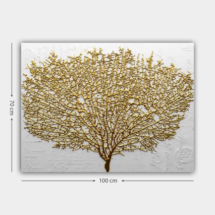 Wall painting on canvas 70x100 cm tree