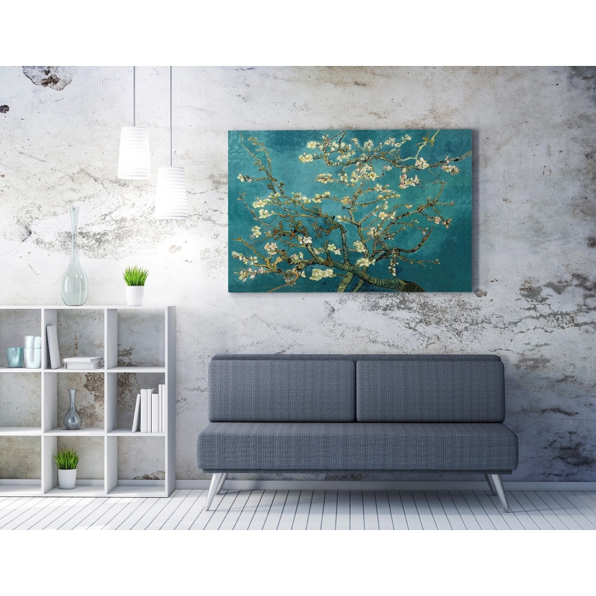 Wall painting on canvas 70x100 cm tree
