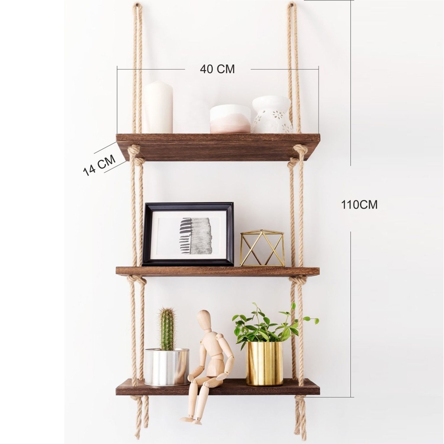 Wall shelf 110x40 cm spruce