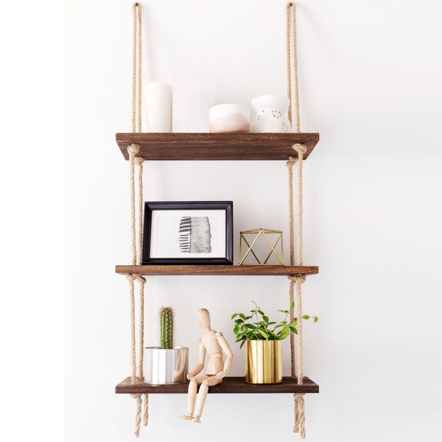 Wall shelf 110x40 cm spruce