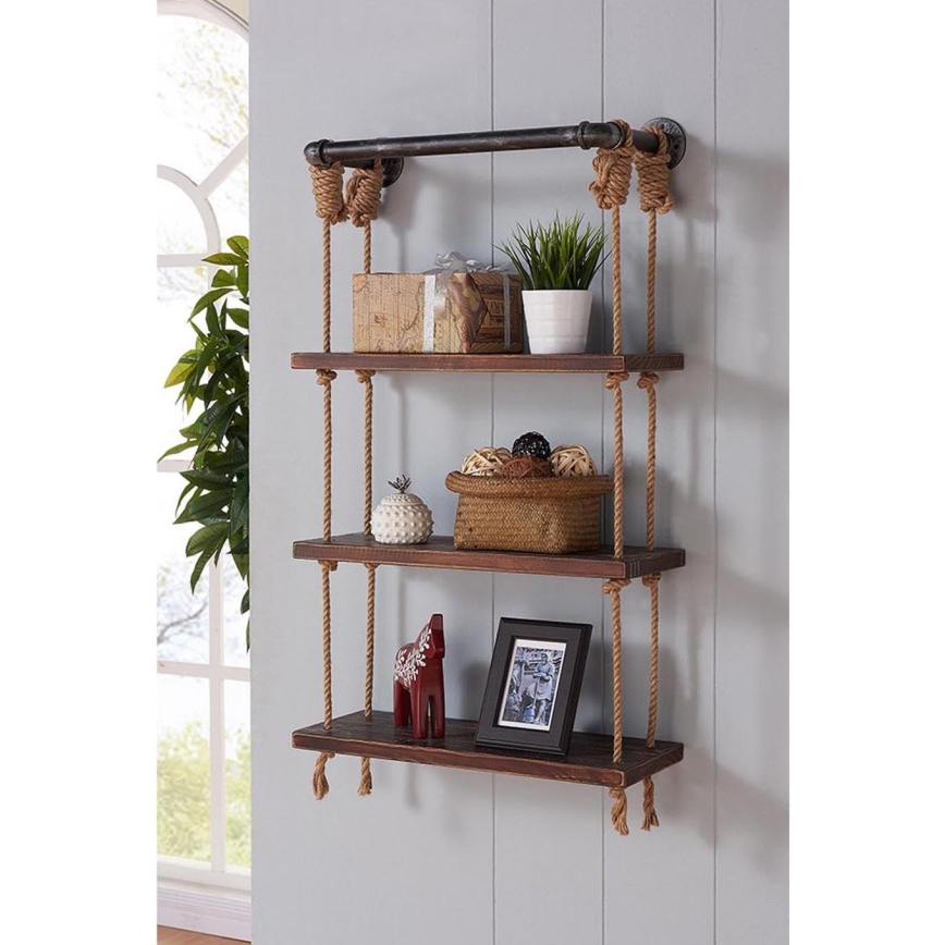Wall shelf 120x60 cm spruce