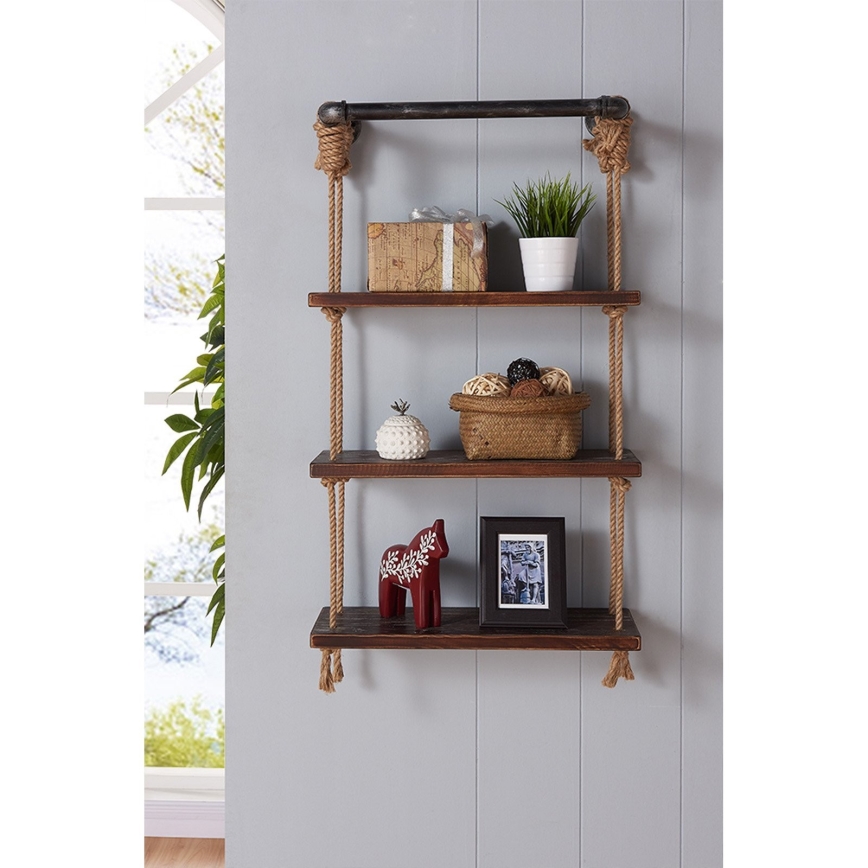 Wall shelf 120x60 cm spruce