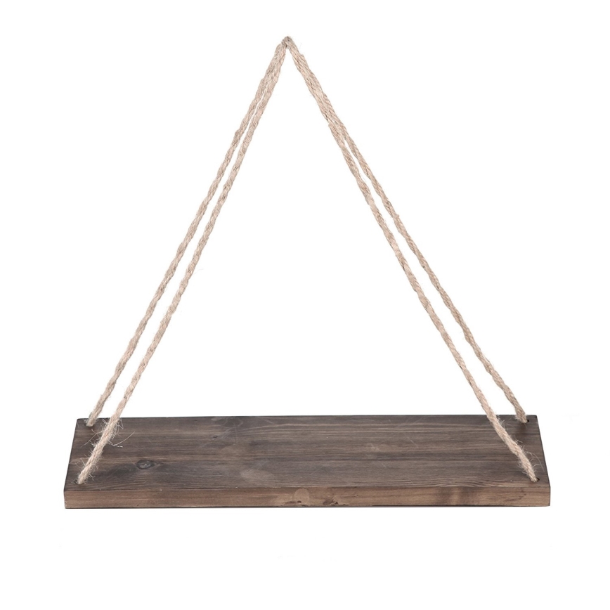 Wall shelf 13x60 cm spruce