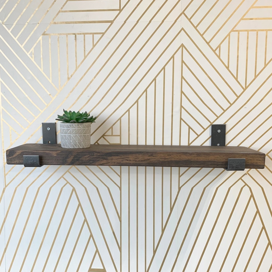 Wall shelf 16x40 cm spruce