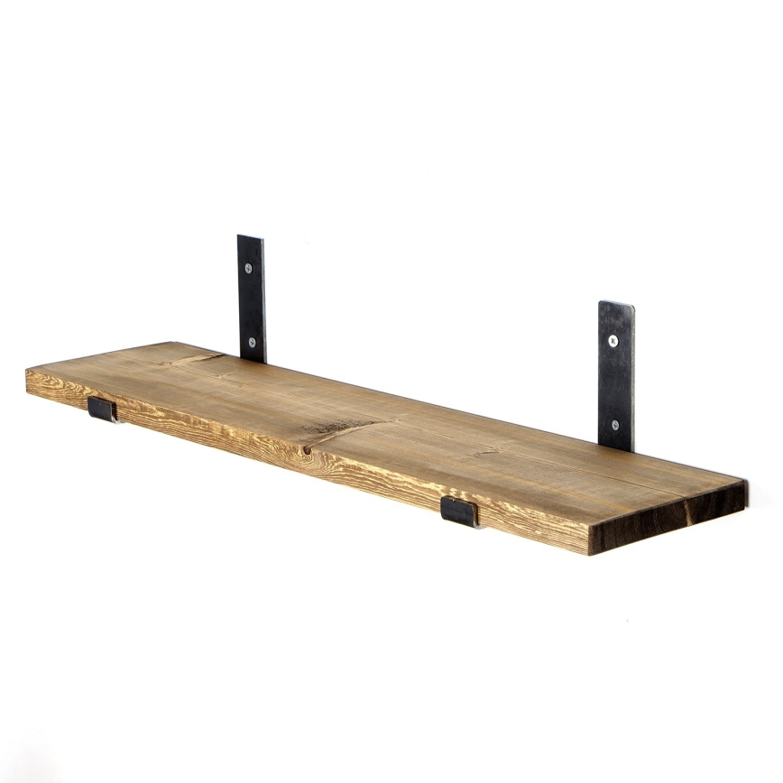Wall shelf 16x60 cm spruce
