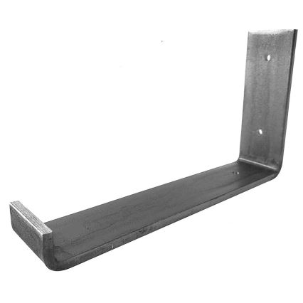 Wall shelf 16x60 cm spruce