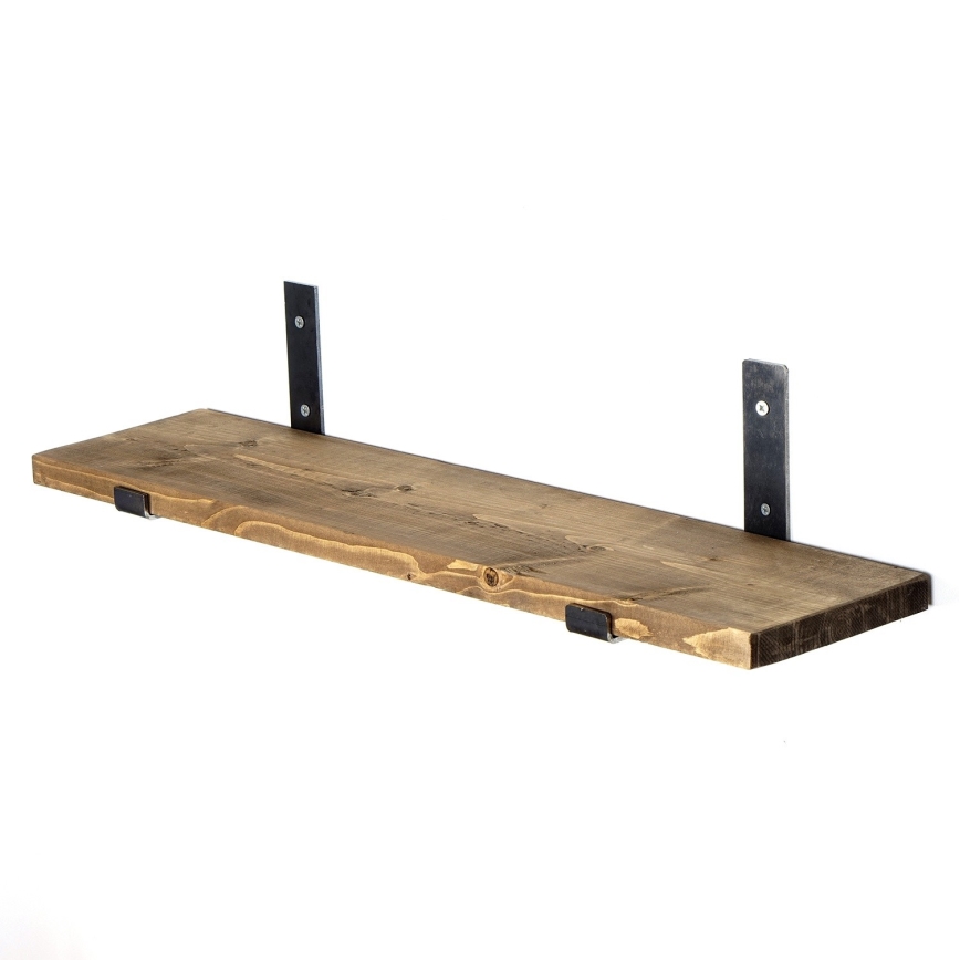 Wall shelf 16x60 cm spruce