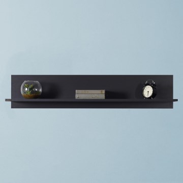 Wall shelf 25x120 cm anthracite