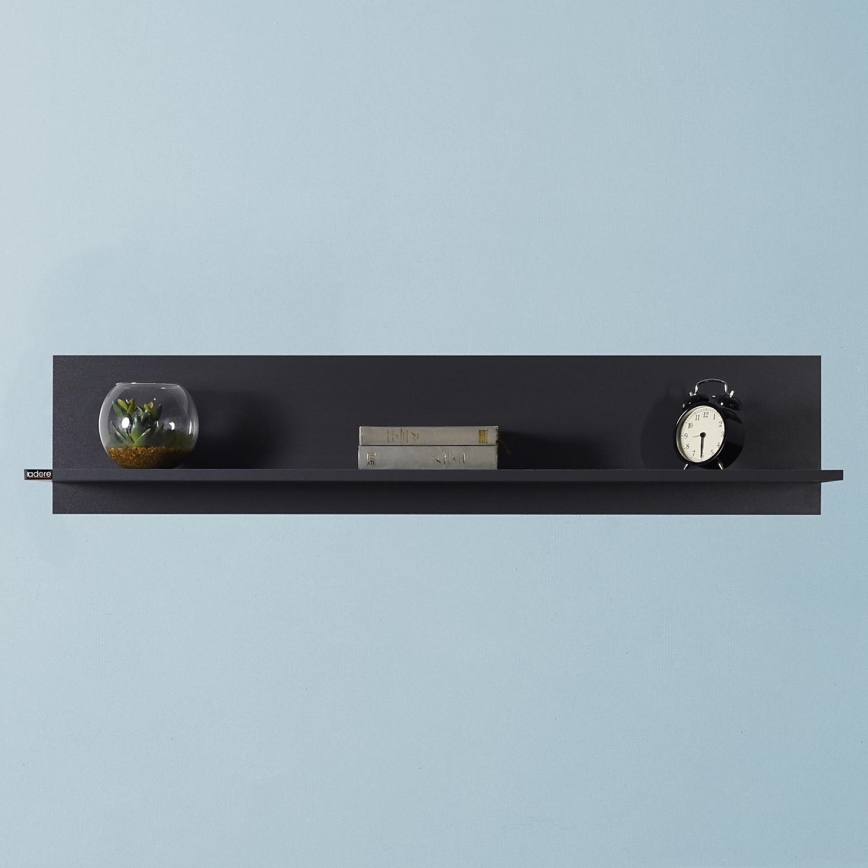 Wall shelf 25x120 cm anthracite