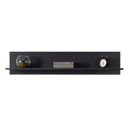 Wall shelf 25x120 cm anthracite