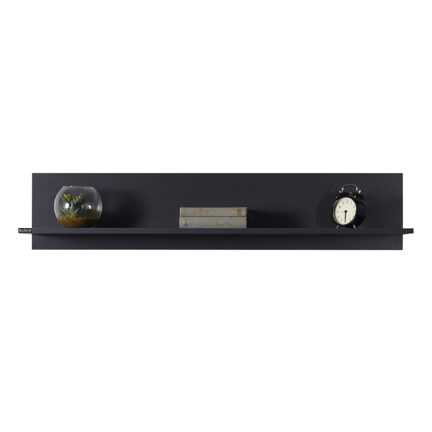 Wall shelf 25x120 cm anthracite