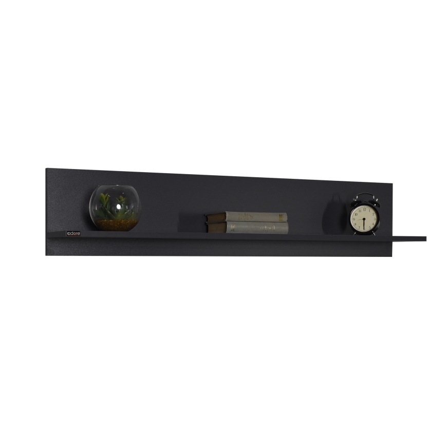 Wall shelf 25x120 cm anthracite