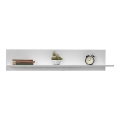 Wall shelf 25x120 cm white