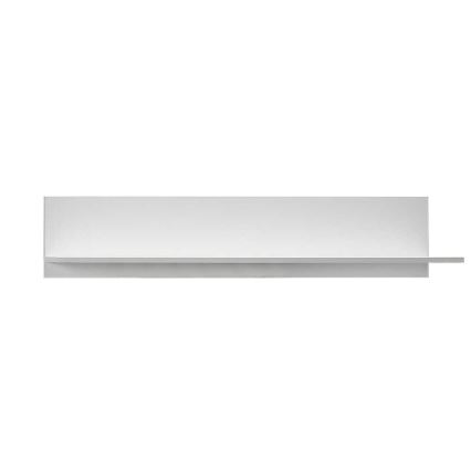 Wall shelf 25x120 cm white