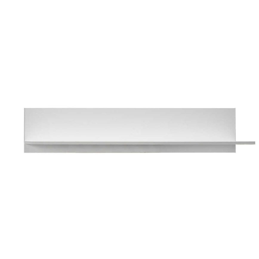 Wall shelf 25x120 cm white