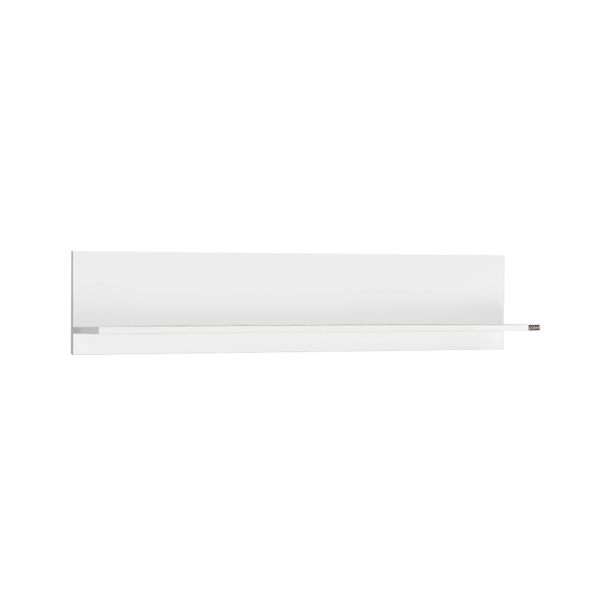 Wall shelf 25x120 cm white