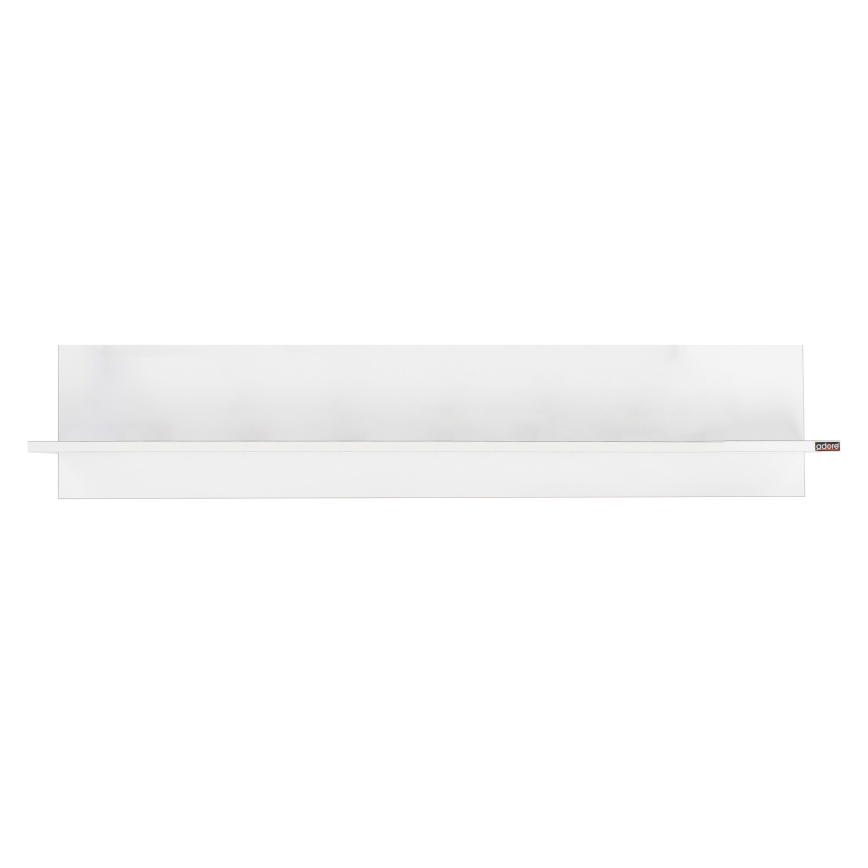 Wall shelf 25x120 cm white
