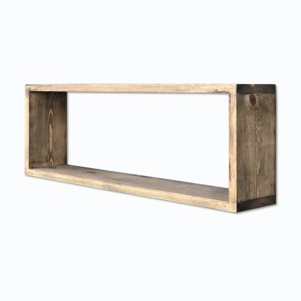 Wall shelf 25x70 cm spruce