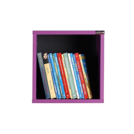 Wall shelf 33x33 cm purple