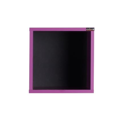 Wall shelf 33x33 cm purple