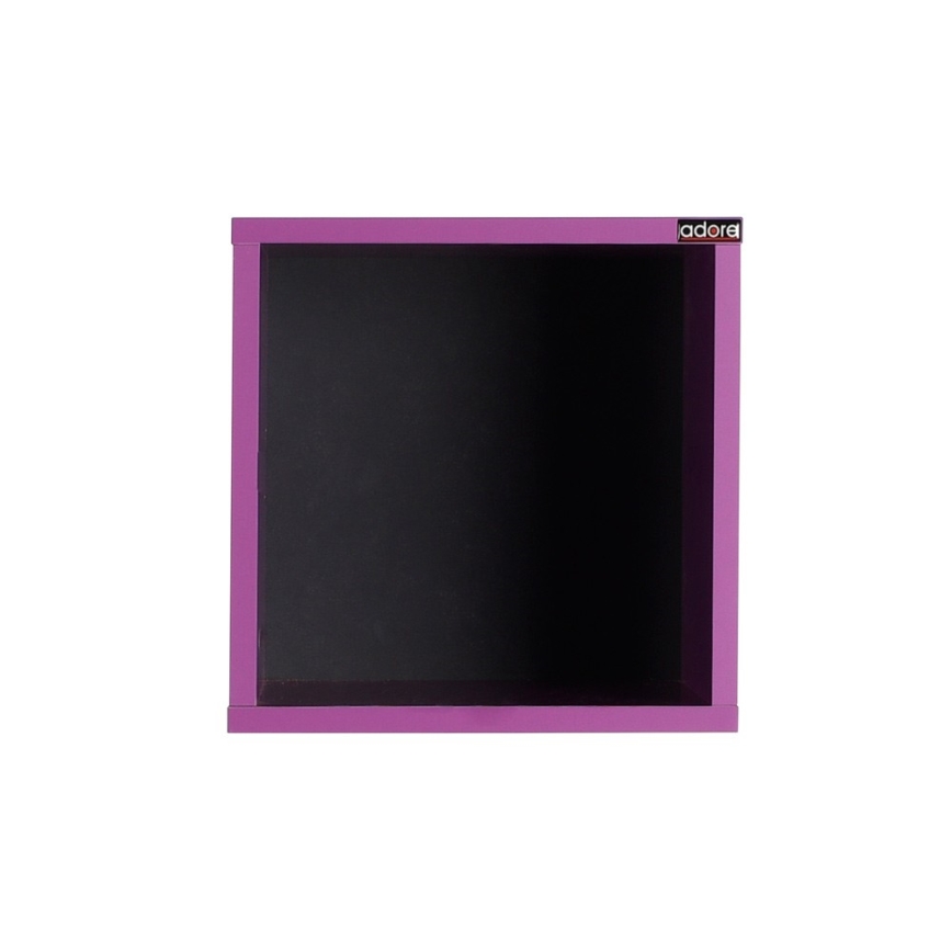 Wall shelf 33x33 cm purple