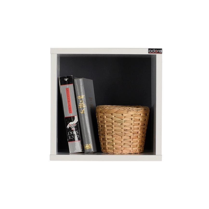 Wall shelf 33x33 cm white