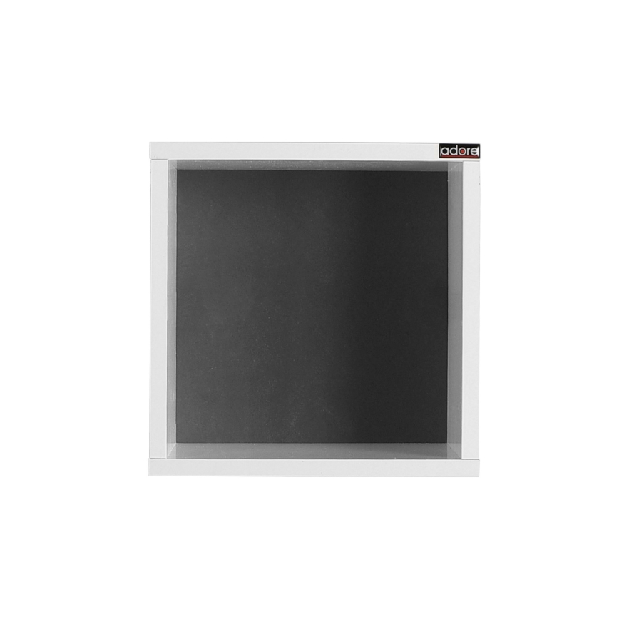 Wall shelf 33x33 cm white