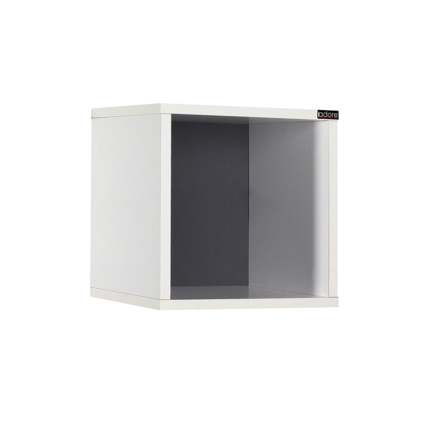 Wall shelf 33x33 cm white