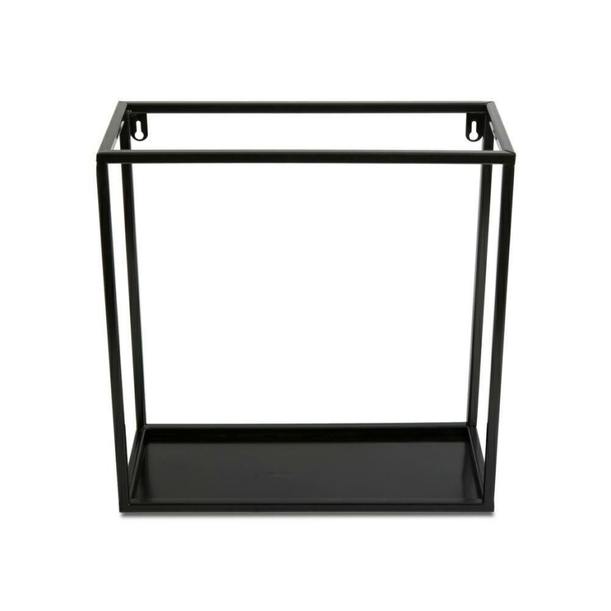 Wall shelf 35x35 cm black