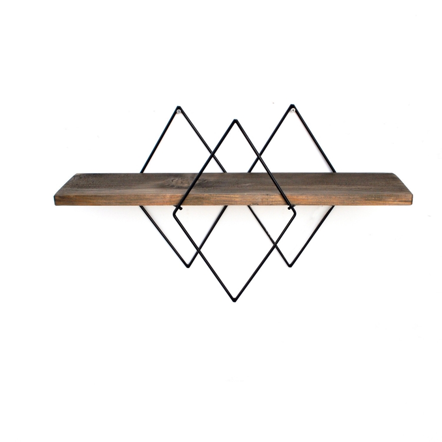 Wall shelf 36x60 cm spruce