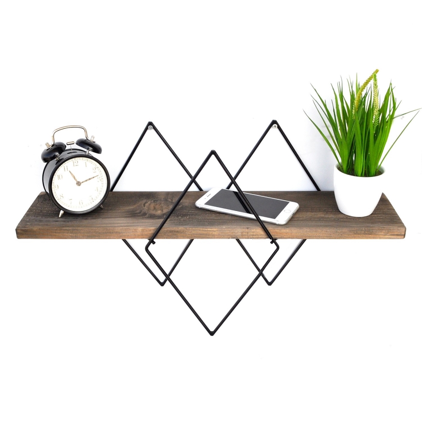 Wall shelf 36x60 cm spruce