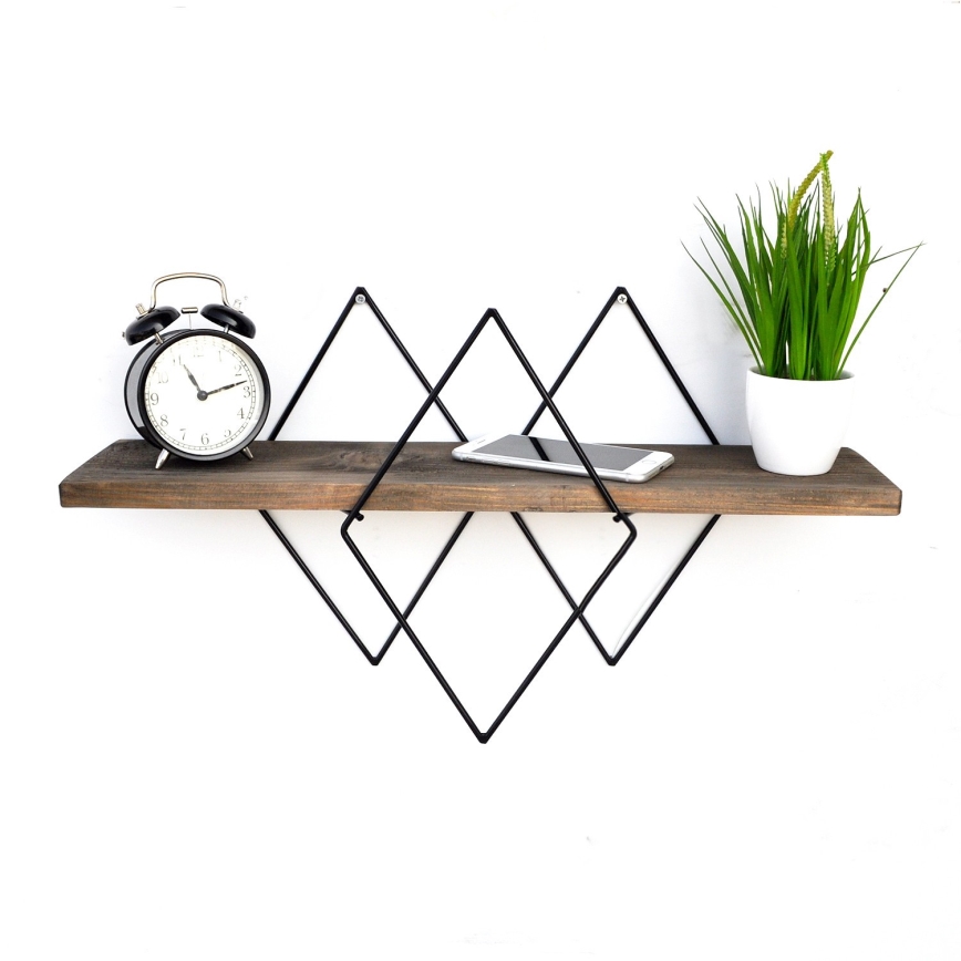 Wall shelf 36x60 cm spruce