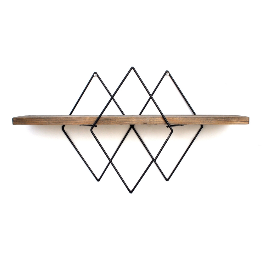 Wall shelf 36x60 cm spruce