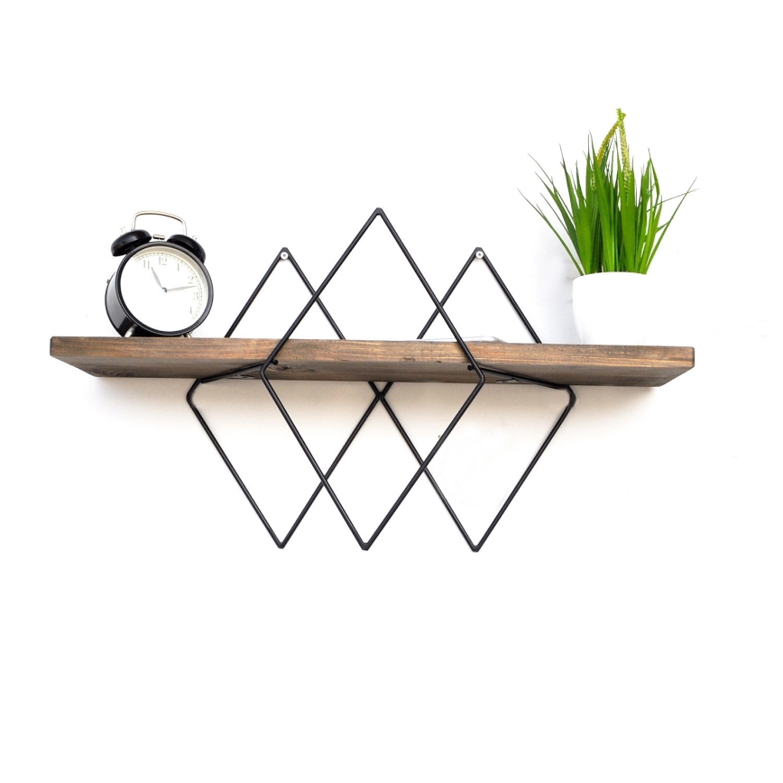 Wall shelf 36x60 cm spruce