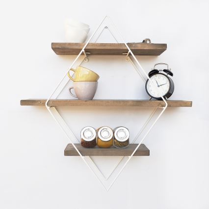Wall shelf 42x62 cm spruce