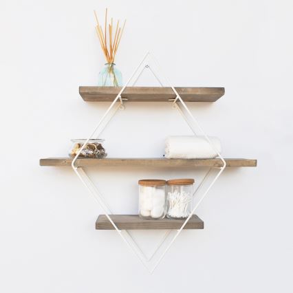 Wall shelf 42x62 cm spruce
