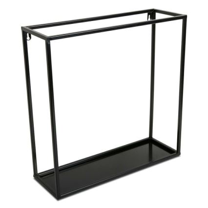 Wall shelf 45x45 cm black
