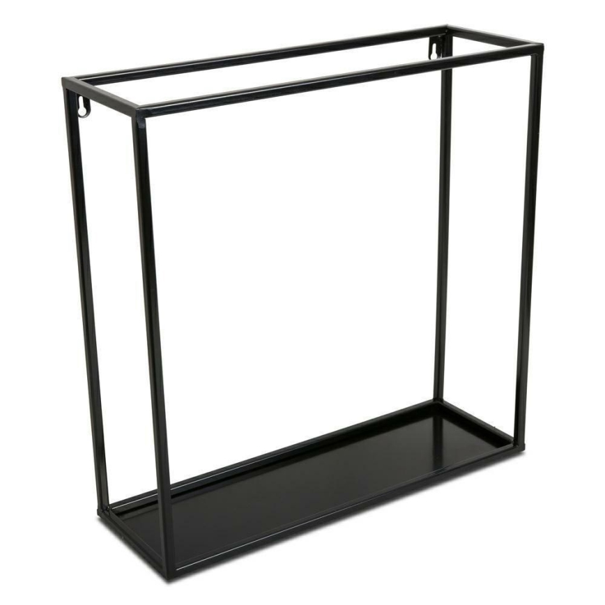 Wall shelf 45x45 cm black